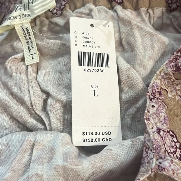 Anthropologie Ollari Tasseled Tapered Pants NWT - Picture 10 of 12